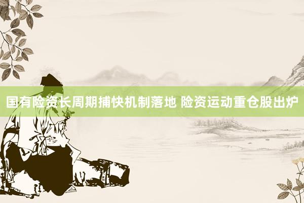 国有险资长周期捕快机制落地 险资运动重仓股出炉